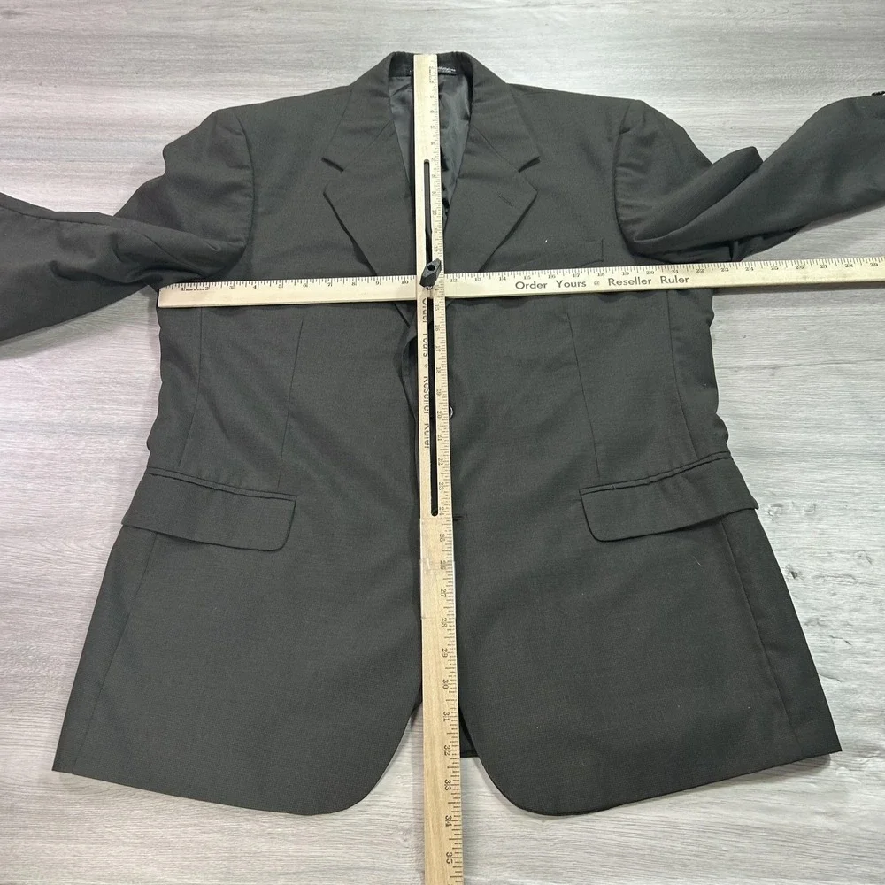 Kilburne and Finch Blazer Mens 44 Wool Blend Classic 2‎ Button Suit Jacket